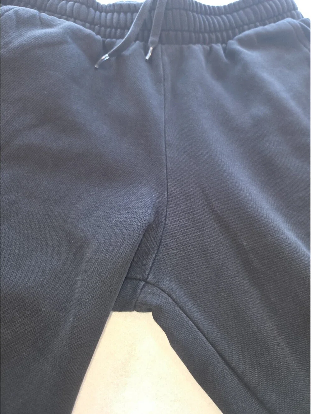 Puma Joggers Men Medium Black Athletic Sweatpants CB1 0014